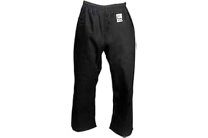 Fuji Single Weave Grappling Gi Pant - Light Weight 100% Cotton Knee Padded Martial Arts Uniform Pant