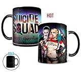Morphing Mugs Suicide Squad The Joker and Harley Quinn Heat Reveal Ceramic Coffee Mug - 11 Ounce