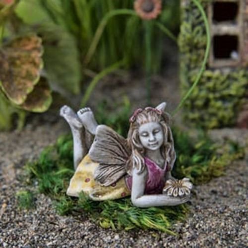 Miniature Dollhouse FAIRY GARDEN ( Lily ):NEW by WW shop