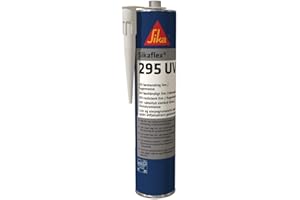 Sikaflex-295 UV Resistant Marine Adhesive Sealant, 10.1 fl. oz Cartridge, Black (10.1 fl. oz Cartridge, Black, 1)