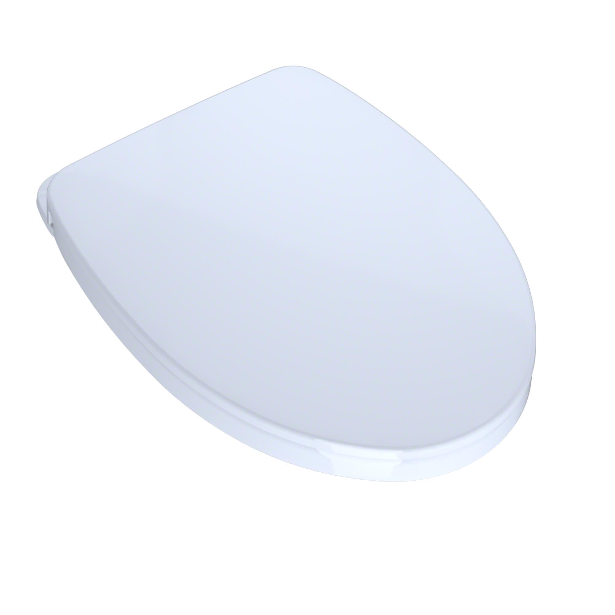 TOTO SoftClose Slow Close Elongated Toilet Seat and Lid, Cotton White - SS124#01
