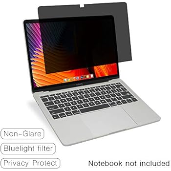 SenseAGE Anti-Blue Light Privacy Screen Protectors Filter for Apple MacBook Air 11.6