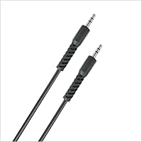 Portronics KONNECT AUX 4 1.5 Meter Long 3.5mm AUX Cable (Black)
