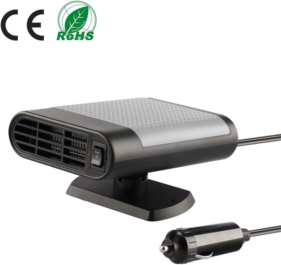 MINGPINHUIUS Portable Car Heater 12 Volt Plug in Cigarette Lighter