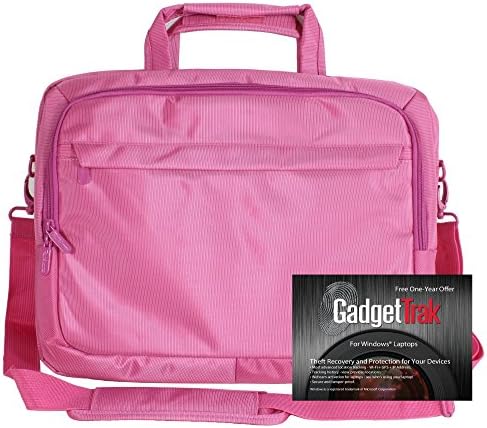 ToteIt Deluxe 17" Laptop Case with 1 Year Free GadgetTrak Subscription. A $19.95 value.