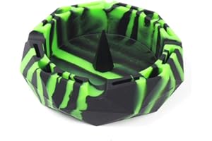 Gentcy Silicone 4.5inch Ashtray Unbreakable Shatter Heat Resistant