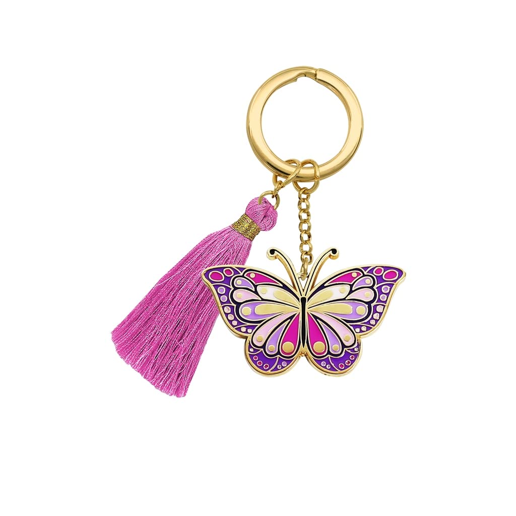 BEYOND CHARMS Keyring Brand Model Butterfly