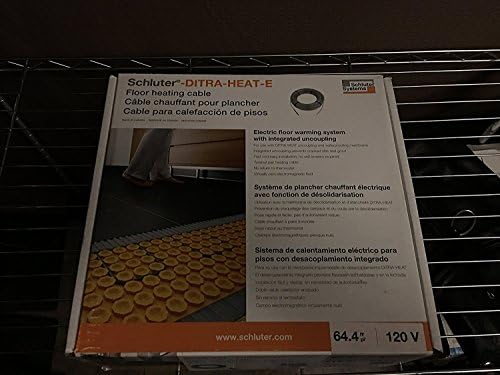 Schluter Ditra Heat E K Heating Cables 120 V Dhe Hk 64 By