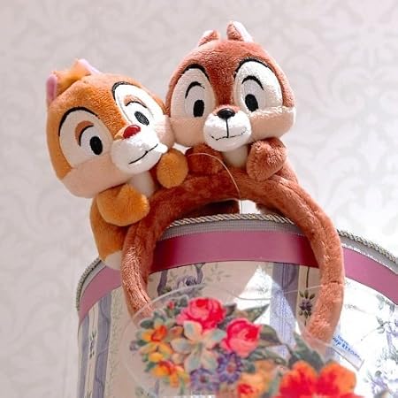 Amazon Co Jp チップ デール ぬいぐるみカチューシャ ディズニーリゾート限定 おもちゃ