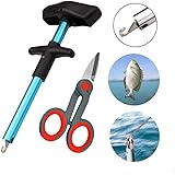 AVIDE Easy Fish Hook Remover, 2019 New Squeeze-Out Fish Hook Separator Tools, Portable Easy Reach Stainless Steel Fishing Hooks Extractor, No Injury, Fast Decoupling