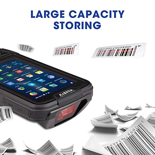 PDA Barcode Scanner Warehouse MUNBYN Rugged Handheld Terminal with