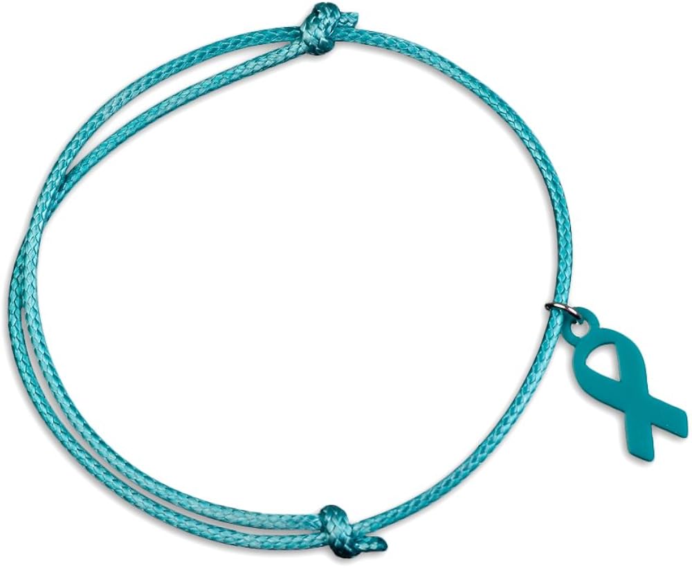Fundraising For A Cause Teal Ribbon Awareness Adjustable