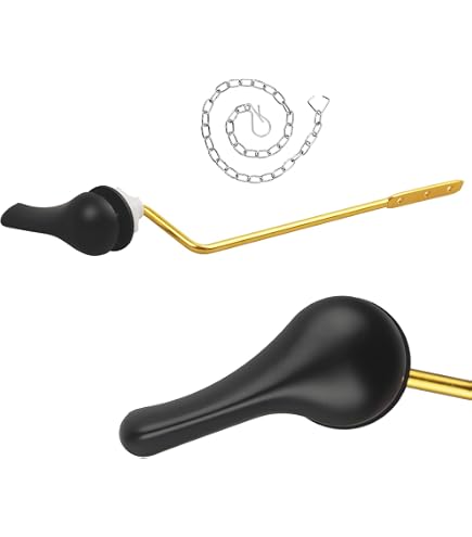 Hibbent Universal Metal Toilet Tank Flush Lever Replacement, Toilet