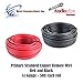 14 GAUGE WIRE RED & BLACK POWER GROUND 50 FT EACH PRIMARY STRANDED COPPER CLAD