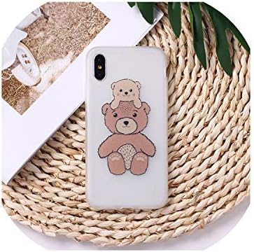 for iPhone caseCute Flamingo Llama Alpaca Bear Rabbit Cartoon Matte Soft Phone Case Back Cover for iPhone 11 Pro 6 6Plus 7 8 7PlusX XS Max,for iPhone 11Pro Max,6