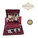 Isabella Dora Special Deal! Jewellery Travel Roll – Velvet Pouch Storage to Keep Expensive Pieces Safe (Sangria Red)