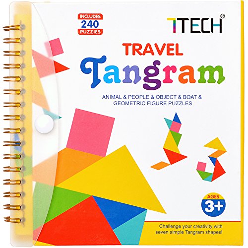 7TECH Magnetic Puzzles Book Jigsaw Travel Game Set Learning Educational Toys 240 Pattern - Thumbnail 4