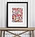 Supreme Stickers Art Print - Fashion Designer Wall Art Poster - Great Gift for Fashionista - Unique Home Decor for Men, Women, Teens - 8x10 Photo Unframed