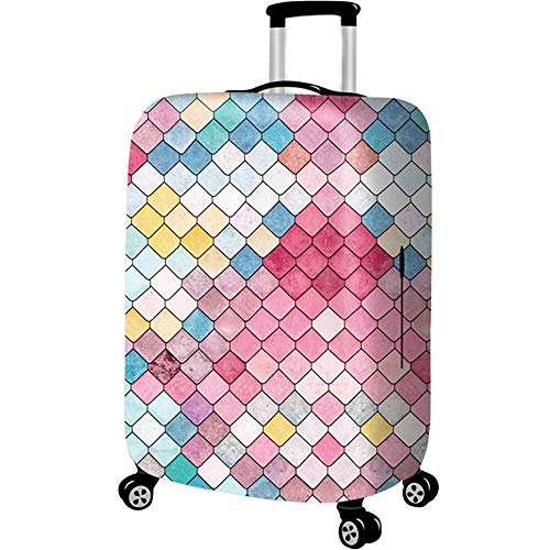 mermaid suitcase cover