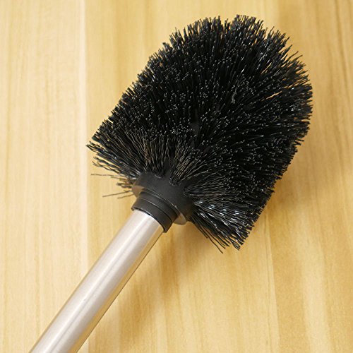 TXIN 3 Pieces Replacement Toilet Brush Toilet Cleaning Brush with Stainless Steel Handle and Toilet Bowl Brush Head - Thumbnail 3