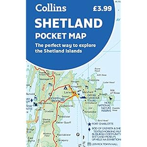 Shetland Pocket Map: The perfect way to explore the Shetland Islands Landkaart – Gevouwen Kaart, 3 juli 2022