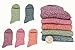 Zmaomaoy YEHUA Womens Warm Thick Wool Socks - Knitting Vintage Style 5 Pairs Size 5-10