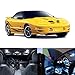 LED White Lights Interior Kit For Pontiac Firebird Trans Am 1998-2002 (12 pcs)