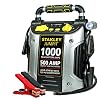 STANLEY J5C09 Portable Power Station Jump Starter: 1000 Peak/500 Instant Amps- 120 PSI Air Compressor- USB Port- Battery…