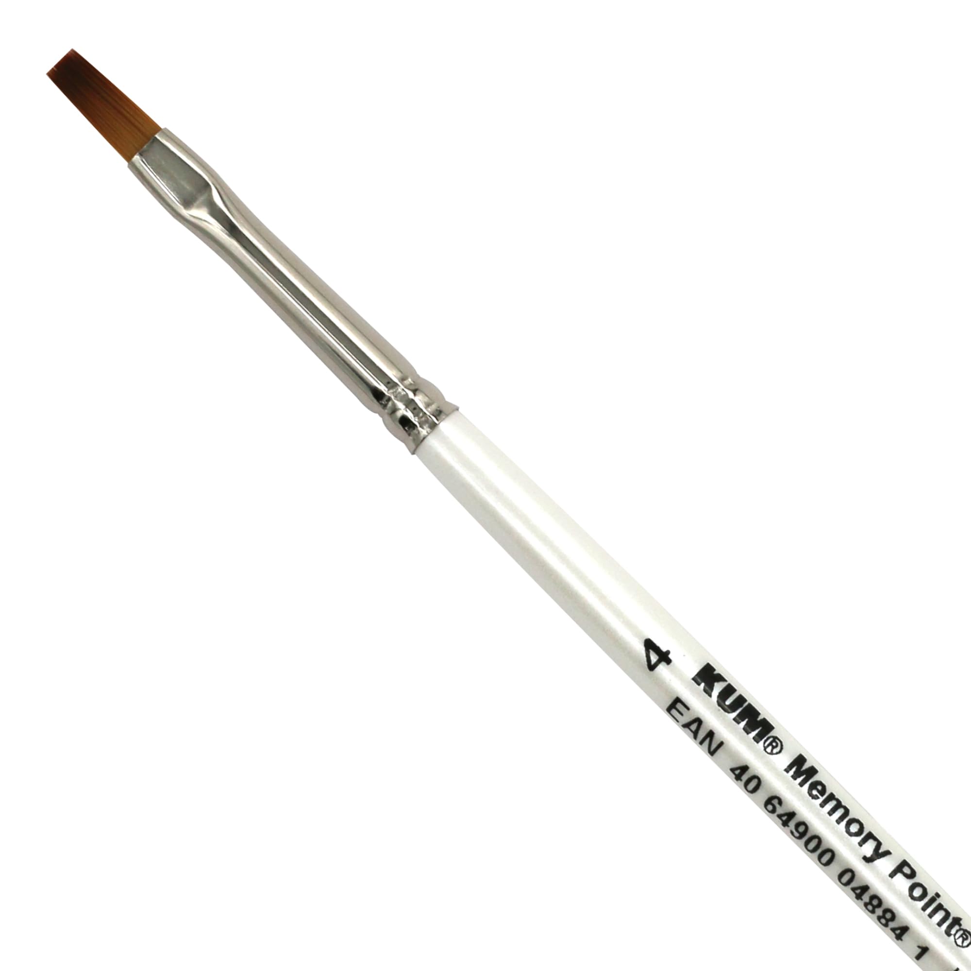 KUM 511.49.11 - Memory Point Brushes FL, MemTip Pin Fl#4, Flat Shape, Pack of 1
