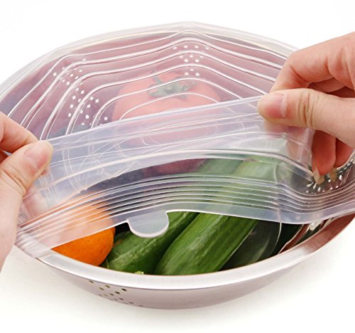 Nice-Components Silicone Lid Cover InstanPot Accessories, Silicone Sealing Rings 8 Quart (2 Ring(Clear Black)+lid, 8 Quart) - Thumbnail 4