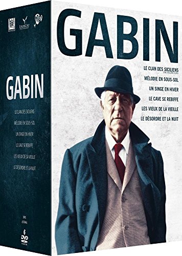 Jean Gabin - Coffret 6 Films : Le Cave Se Rebiffe + Le Clan Des Siciliens + Mélodie En Sous-Sol + Le Désordre Et La Nuit + Un Singe En Hiver + Les Vieux De La Vieille - Pack