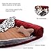 Petacc Dog Bed Detachable Dog Sofa Pet Crate Pad, Blanket, Pillow,Summer Sleeping Mat 27.3