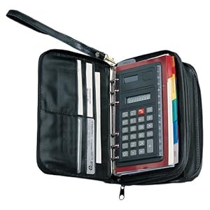 Amazon.com : Full Zipper Organizer Daily Planner, Address Book : Daily ...
