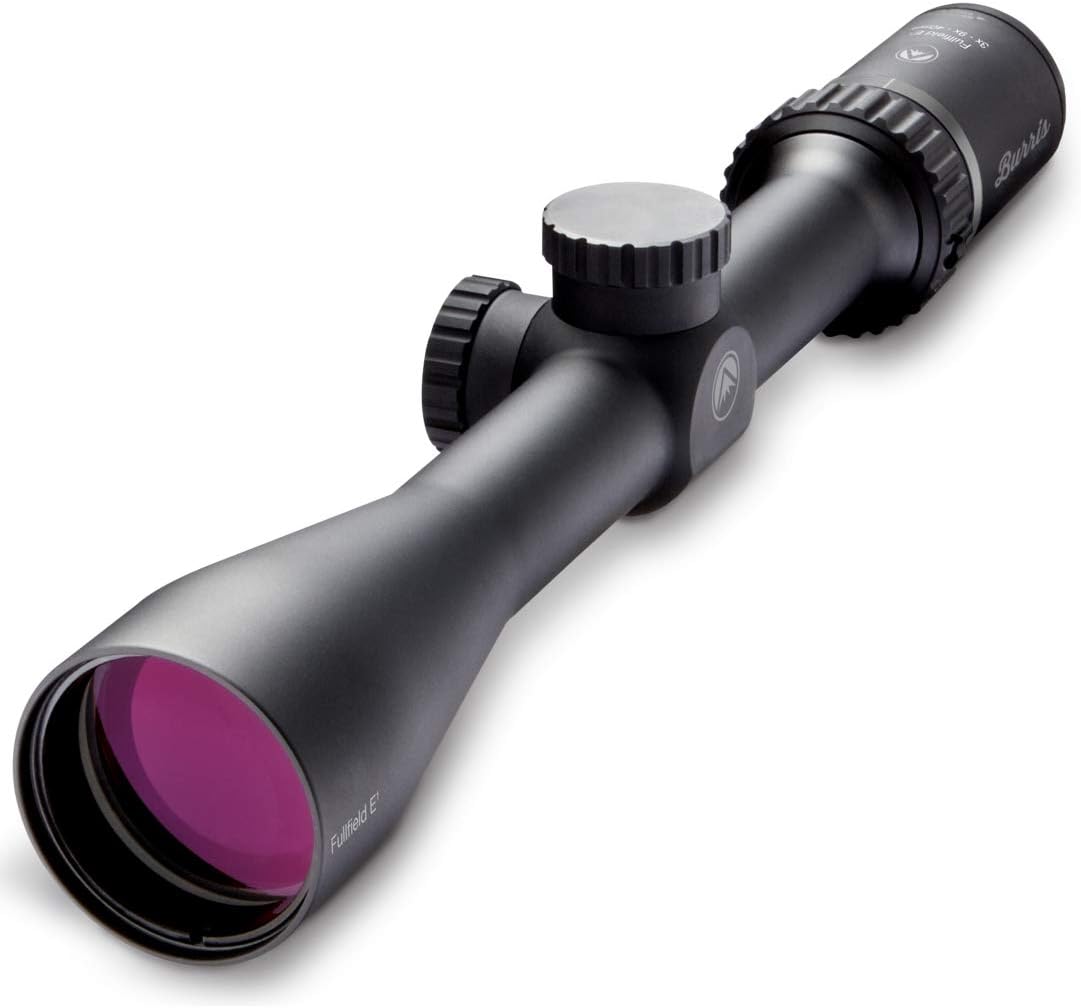 Burris200320 Fullfield E1 3-9x 40mm Obj 33-13 ft @ 100 yds FOV 1" Tube Black Matte Ballistic Plex E1