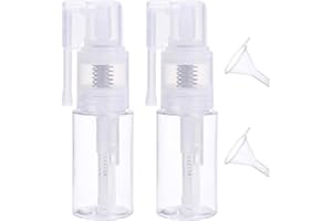 Glitter Duster Sprayer with 2 Funnels 2pcs, 35ml Craft Glitter Spray Bottle for Scrapbooking, Card Making