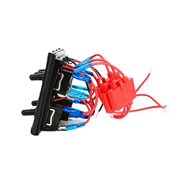 Koolee-Toggle-Switch-Panel-5-Gang-Blue-LED-Indicator-Switch-Panel-Digital-Voltmeter-for-Marine-Boat-Truck-RVS Koolee-Toggle-Switch-Panel-5-Gang-Blue-LED-Indicator-Switch-Panel-Digital-Voltmeter-for-Marine-Boat-Truck-RVS