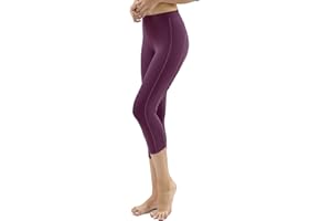 Private Island Sports Women UPF 50+ Capri Leggings Swimsuit Pants Beach Bathing Swim Rash Guard Bottom (RLCP)