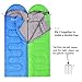 Sleeping Bag – Camping Envelope Lightweight,Waterproof,Comfort With Compression Sack–0 DegreeSleeping Bags Suitable for Winter, Hiking,Outdoor Activities(Dark Grey/Left Zip)