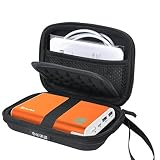 HESPLUS Case for Jackery Giant+ 12000 mAh Jackery Fit Premium 10200mAh Jackery Giant 13400mAh RAVPower 16750mAh 13000mAh Portable Charger Power Bank External Battery Travel Case Storage Bag