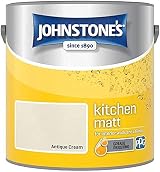 Johnstone's Kitchen Paint Antique Cream Matt Emulsion 2.5L 12m2