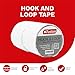 XFasten Hook and Loop Roll, White, 3-in x 10-Ft Hook and Loop Tape Heavy Duty Strips with Adhesive, Fastening Strips with Adhesive for Fabric, Tools