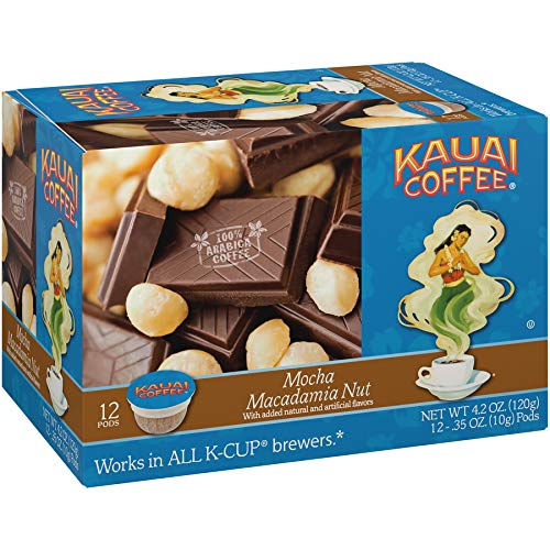 Bir Keurig K Cup, Mocha Macadamia Nut 