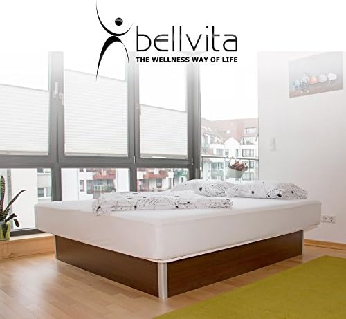 bellvita Waterbed including delivery with FREE selectable size, color and stabilization, wenge,160 cm x 200 cm