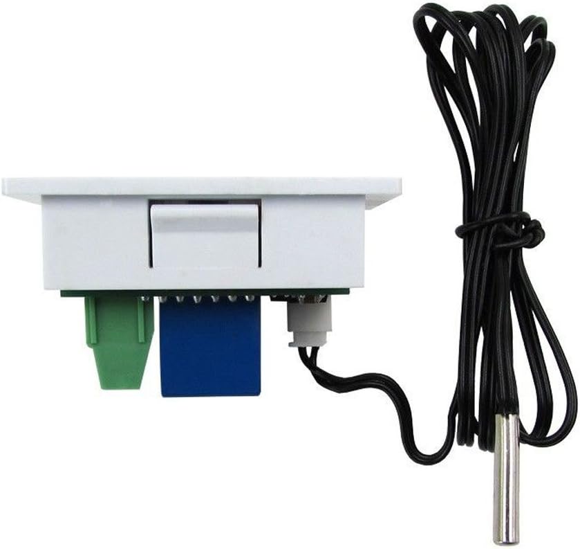 DollaTek DC12V Relay Digital Thermostat Control with Temperature Controller Sensor -50-110°C - Black - Image 3