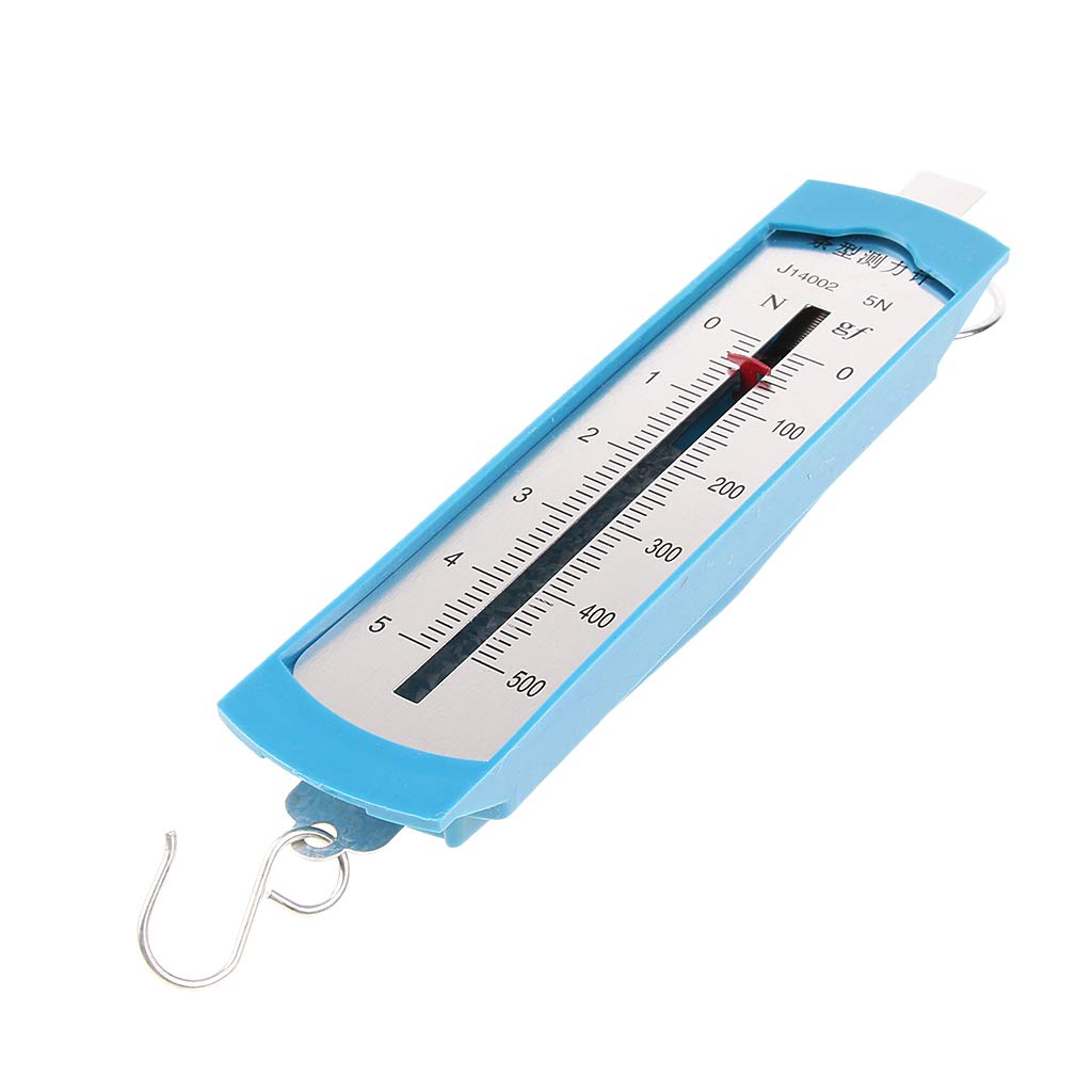 QWERTOUR Gram Dynamometer Spring Scale Balance Tubular Dynamometer 2.5N/10N,1kg tillescenter