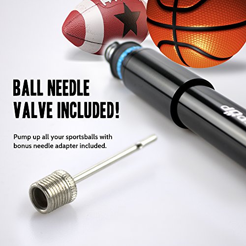 image for ACPOP Mini Bike Pump & Glueless Puncture Repair Kit- Fits Presta & Sch