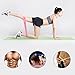 WENFENG Resistance Bands - Set of 5 Exercise Loop Bands for Leg and Glute Activation, Strength, Resistance, and Mobility Training