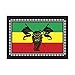 Lakhays Jah Lion Rasta Sarong wrap/Beach Cover up-Black-One Size