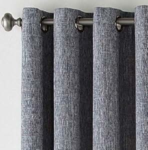 Amazon.com: JCPenney Home Sullivan Grommet-Top Curtain Panel 50"x84