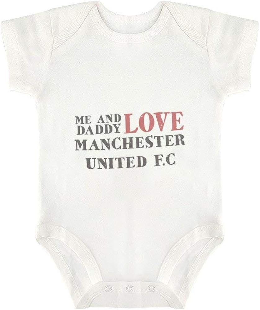 manchester united baby onesie